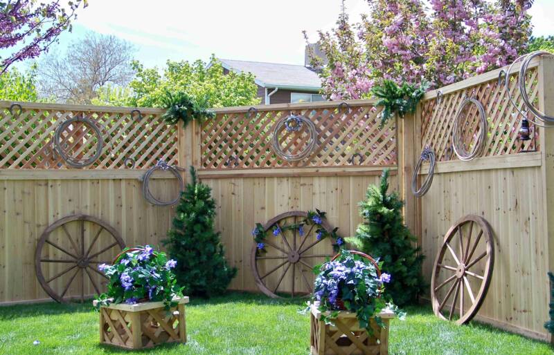 Wedding Backdrop Western wagon wheels ropes and more Western Backdrop