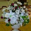 Silk Wedding Flowers, Large Silk Floral Planters, Customizable.